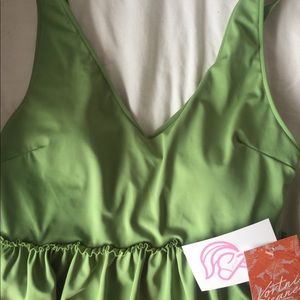 BNWT Kortni Jeane Peplum Swim Top